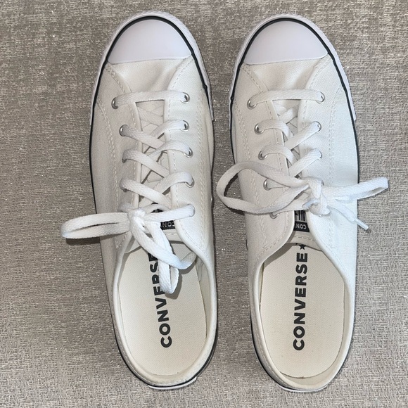 Converse White Classic Sneakers - Picture 1 of 7